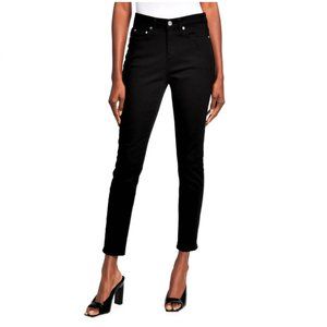 M Michael Kors black stretch cotton jeans 10